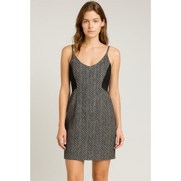 Rachel Comey Herringbone Print Mini Dress - Picture 1 of 10
